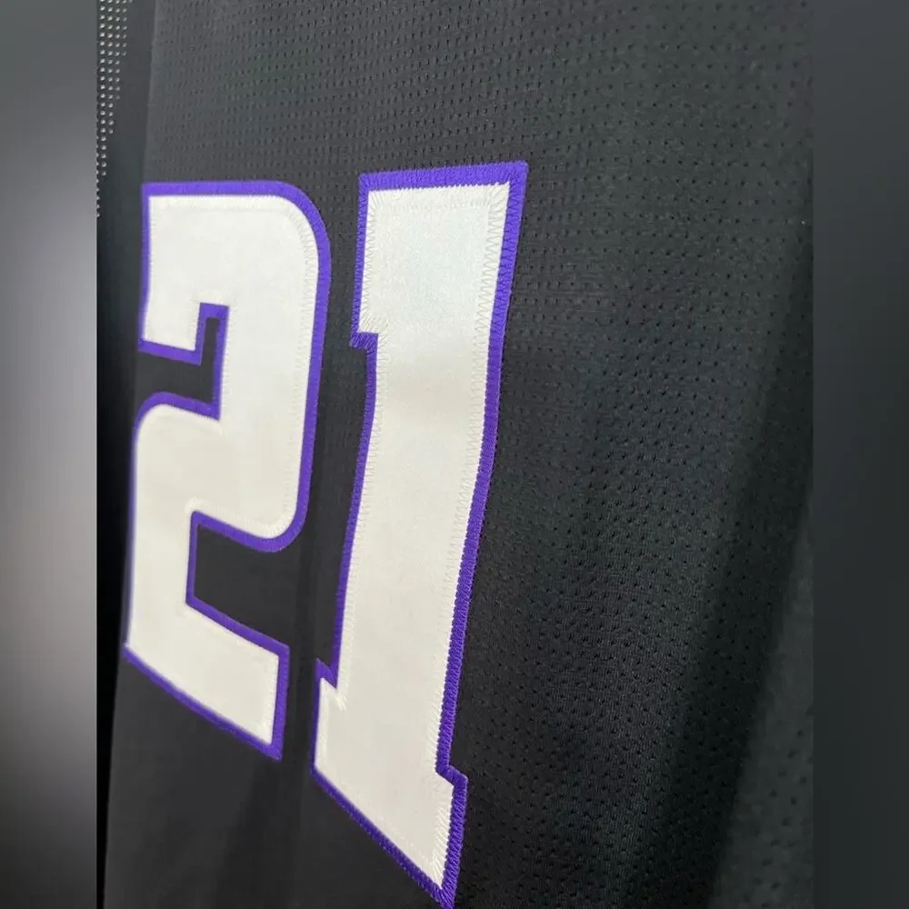 Authentic Vintage Adidas Northwestern Croatian Ivan Peljusic Basketball Jersey